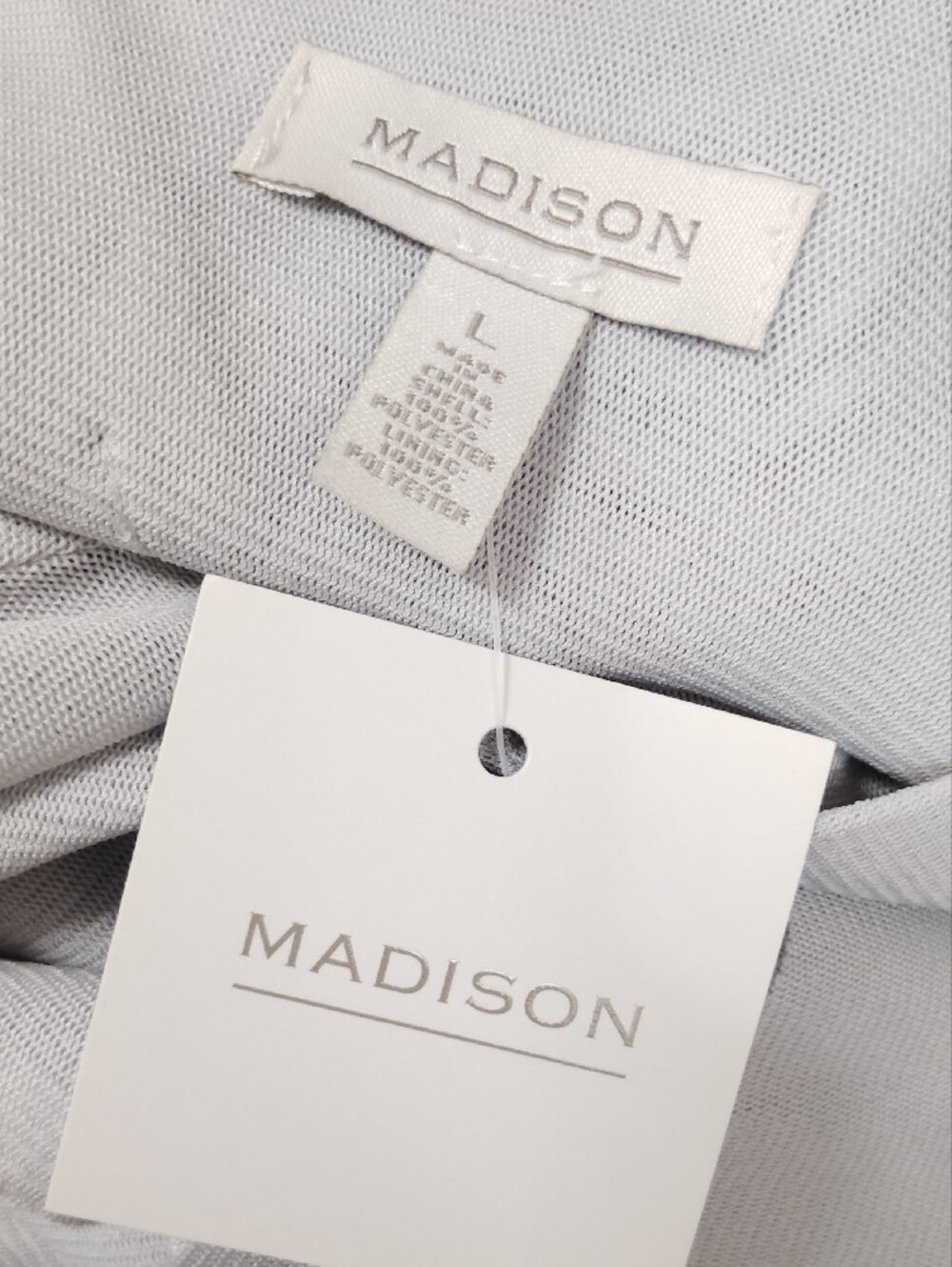 Madison Pale Blue Ruffle V-Neck Camisole - Picture 5 of 7